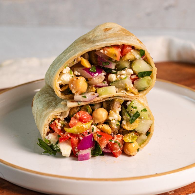 Greek Salad Wrap