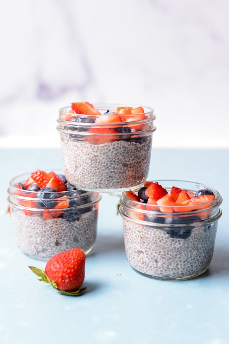 Chia Seed Pudding with Hemp Hearts