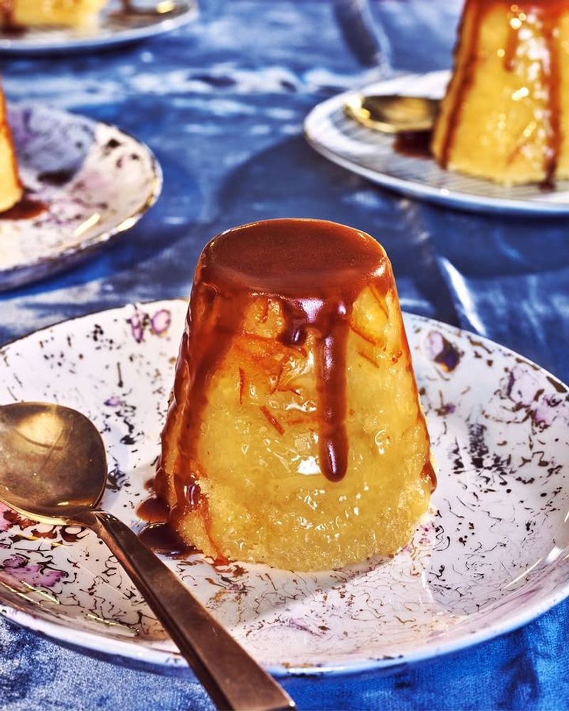 Quince Marmalade Pudding