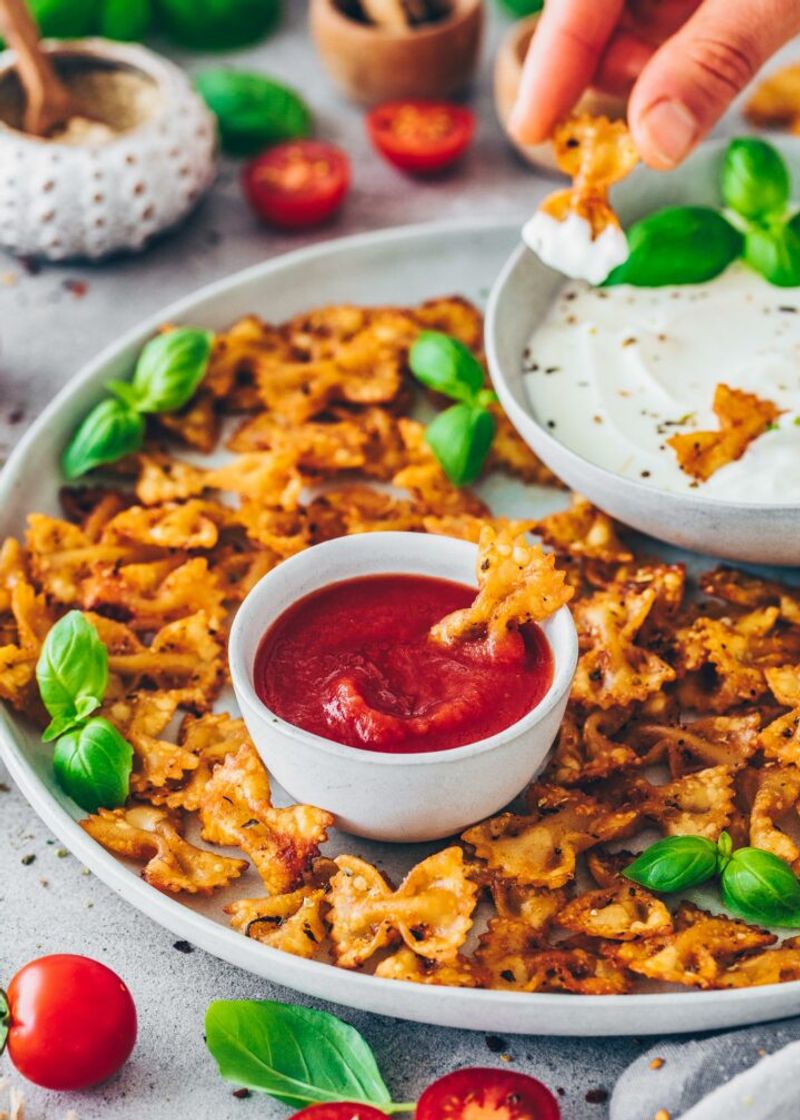 Bake It Into Pasta Chips