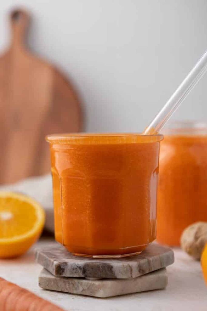 Carrot Orange Immunity Shot Smoothie