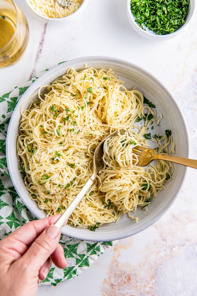 Pasta with Butter and Parmesan