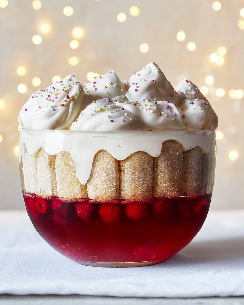 Redcurrant Jelly Trifle