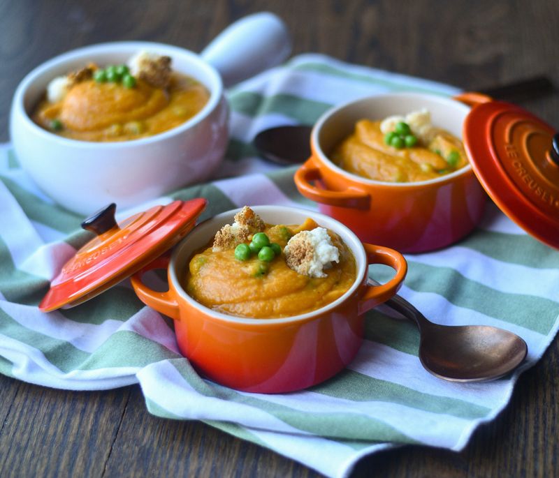Pea And Sweet Potato Soup
