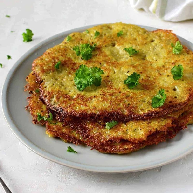 Czech Bramboracky (Potato Pancakes with Marjoram)