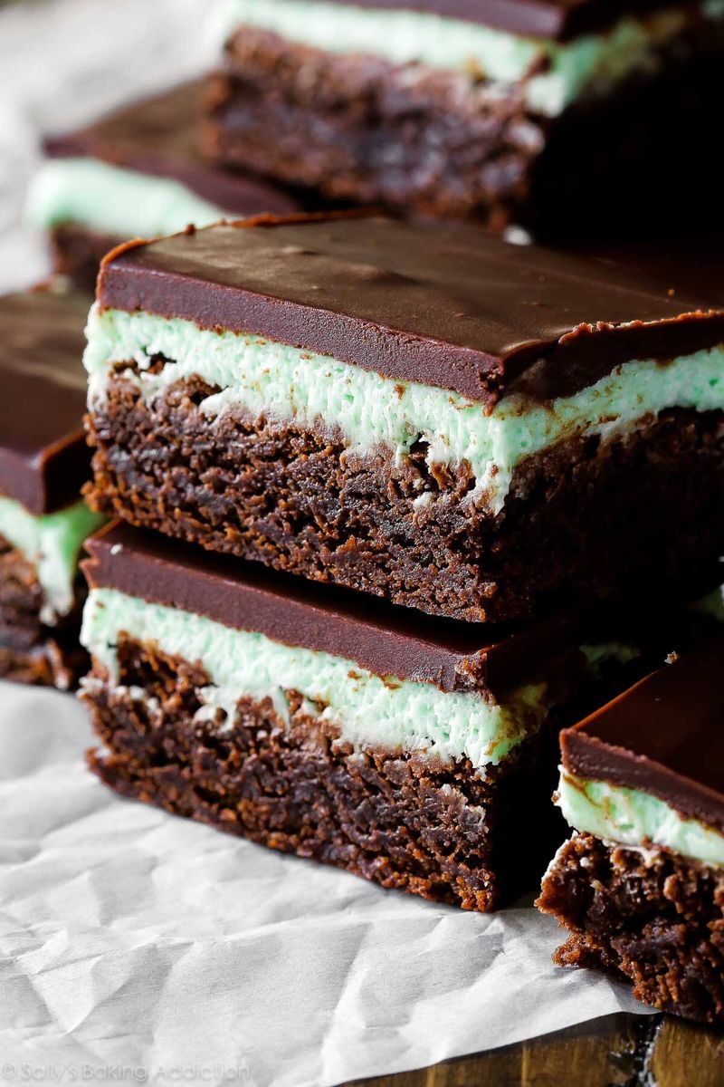Mint Chocolate Brownies