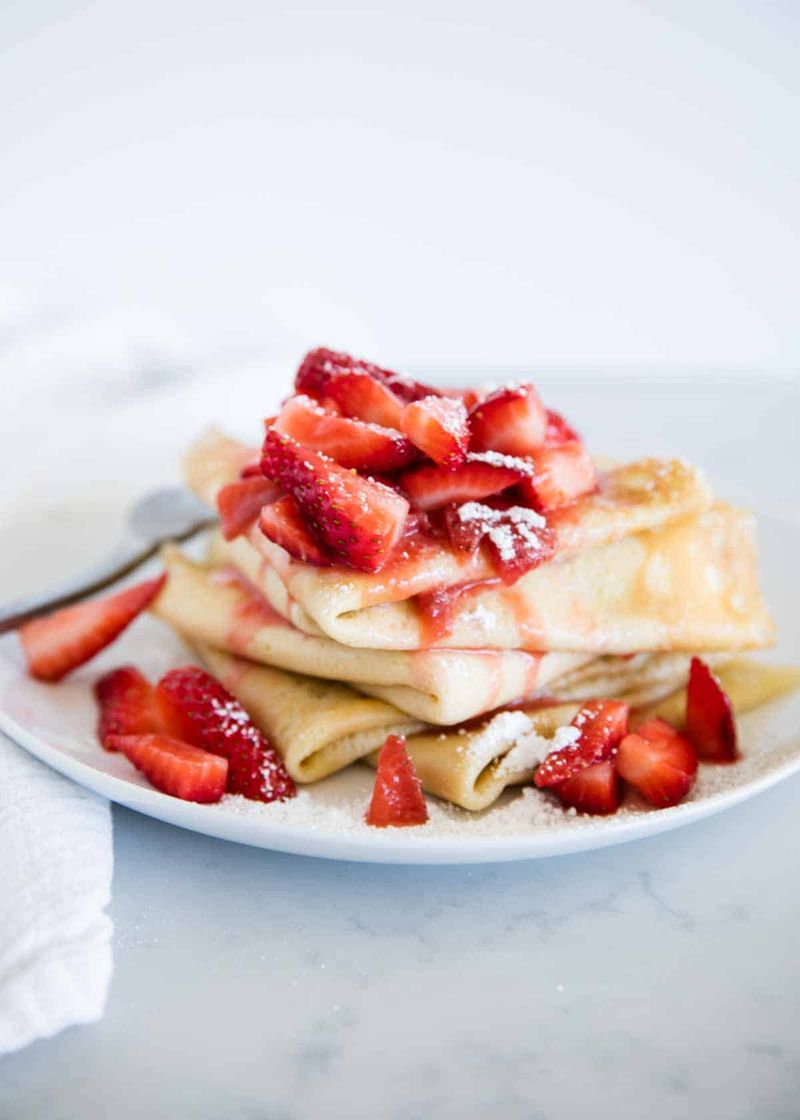 Fresh Strawberries and Whipped Cream