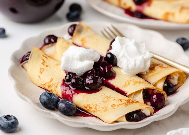 Blueberries and Maple Syrup