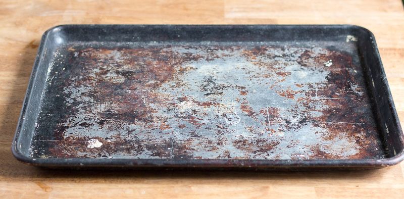 Rusted Baking Sheets