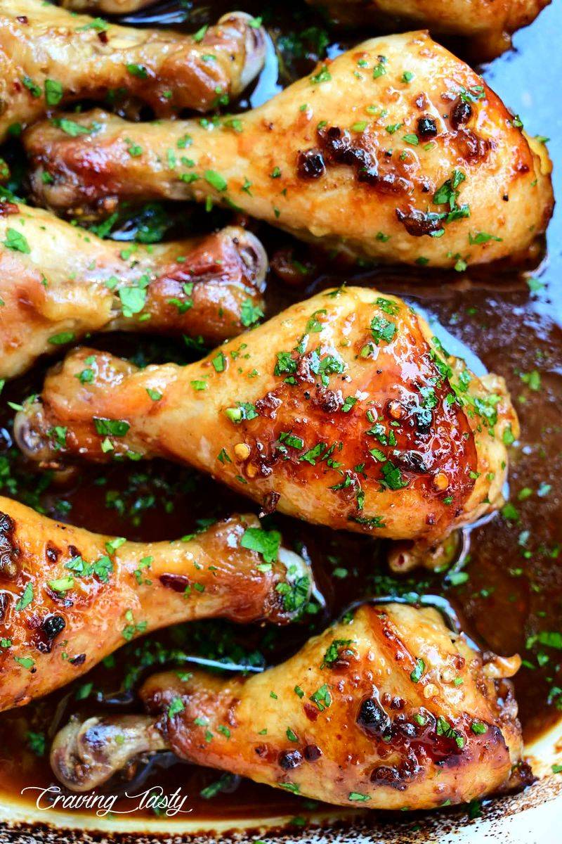 Baked Lemon Chicken Drumsticks