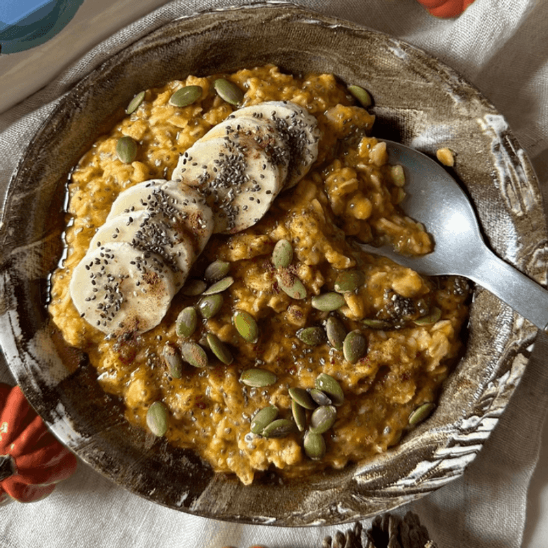 Pumpkin Spice Oatmeal