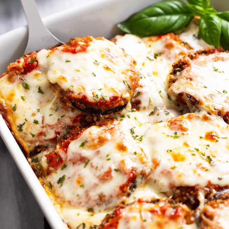 Eggplant Parmesan Casserole