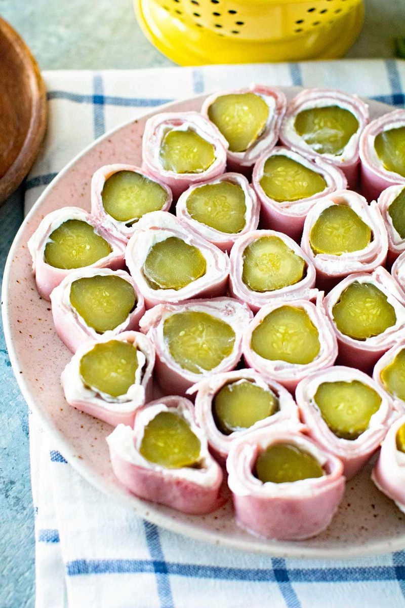 Ham and Cream Cheese Roll-Ups