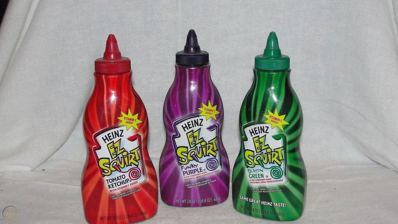 Heinz EZ Squirt Colored Ketchup