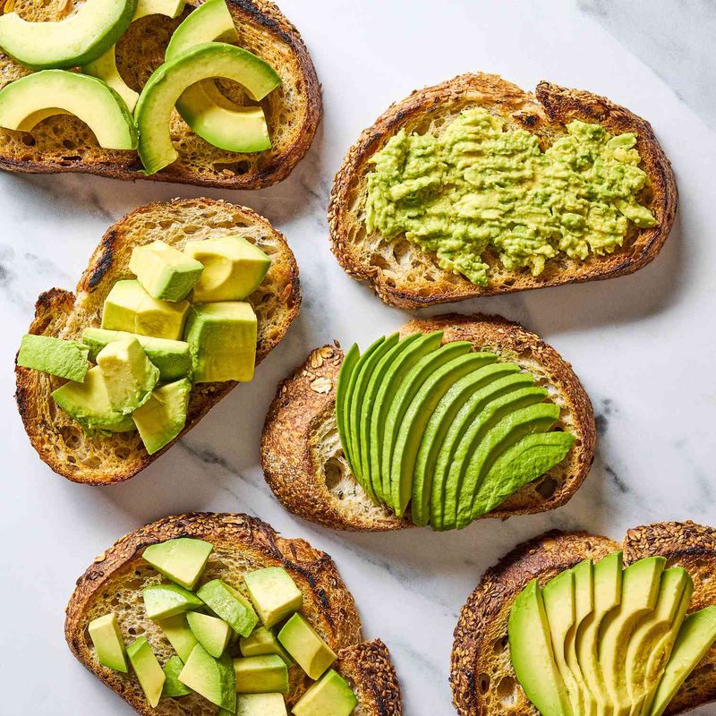 Avocado Toast on Whole Grain Bread