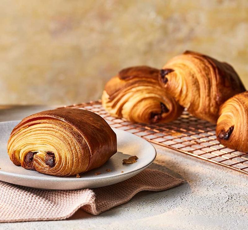 Croissants and Pain au Chocolat