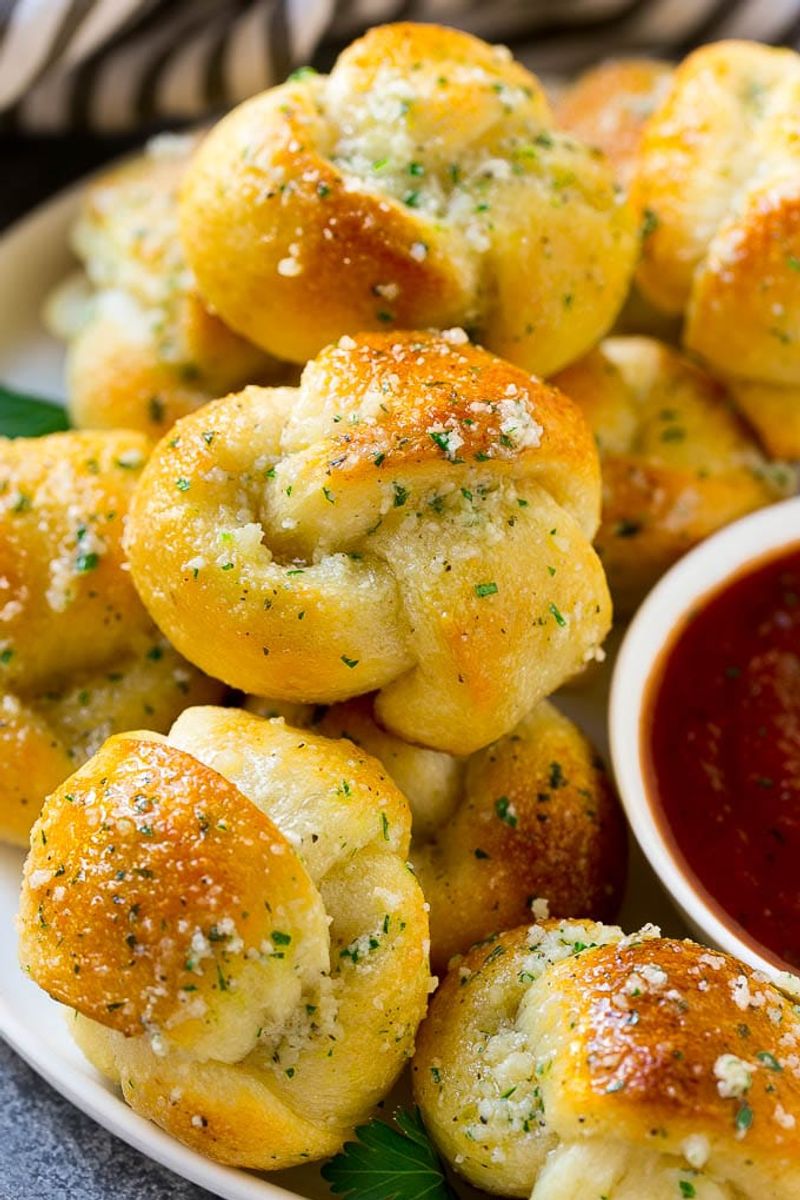 Cheesy Garlic Knots
