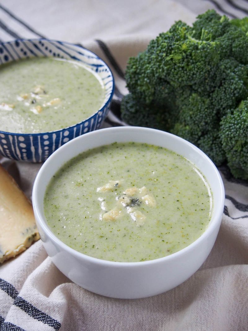 Broccoli and Stilton Soup (East Midlands)