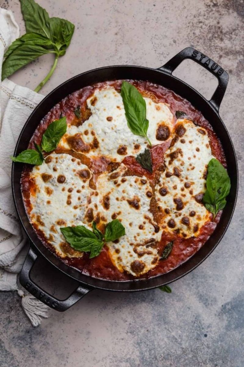 Skillet Chicken Parmesan