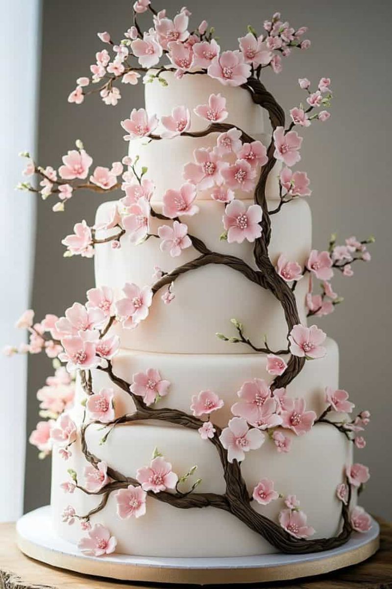 Cherry Blossom Cake