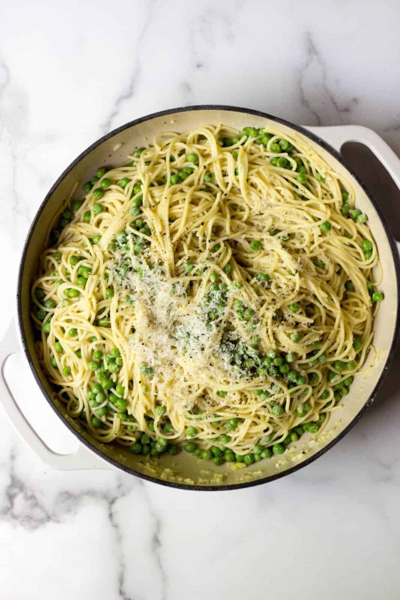 Pasta With Peas And Parmesan