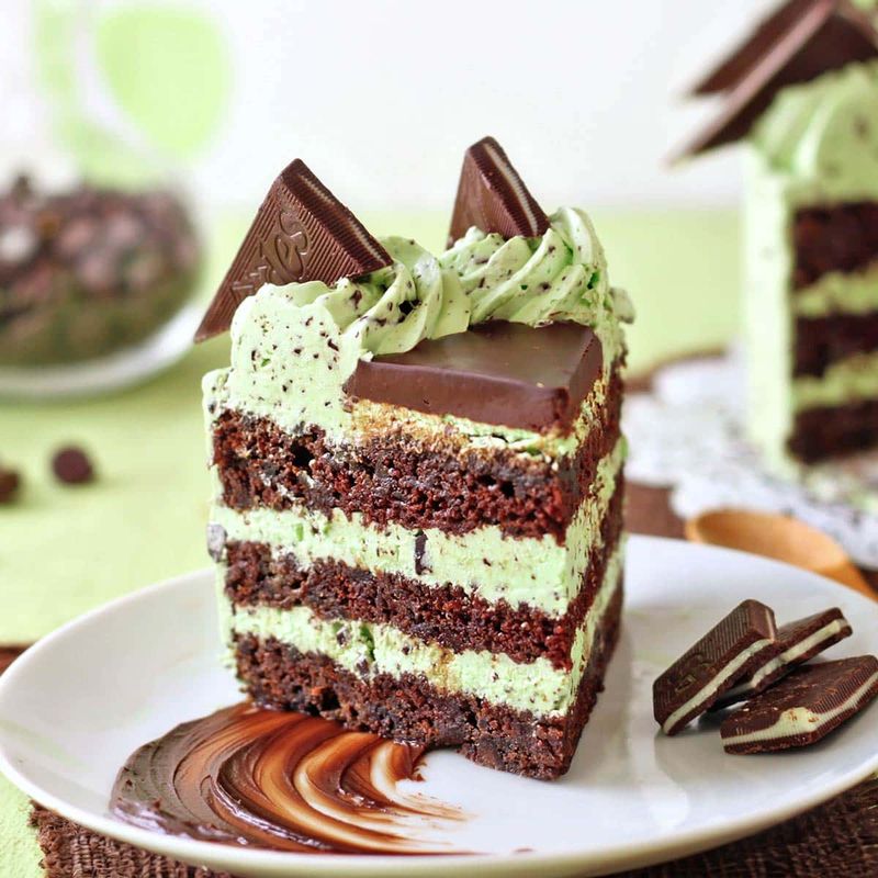 Chocolate Mint Cake