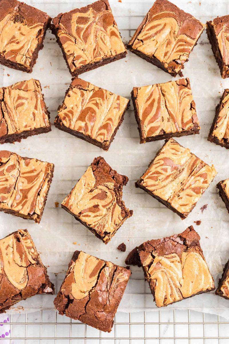 Chocolate Peanut Butter Brownies
