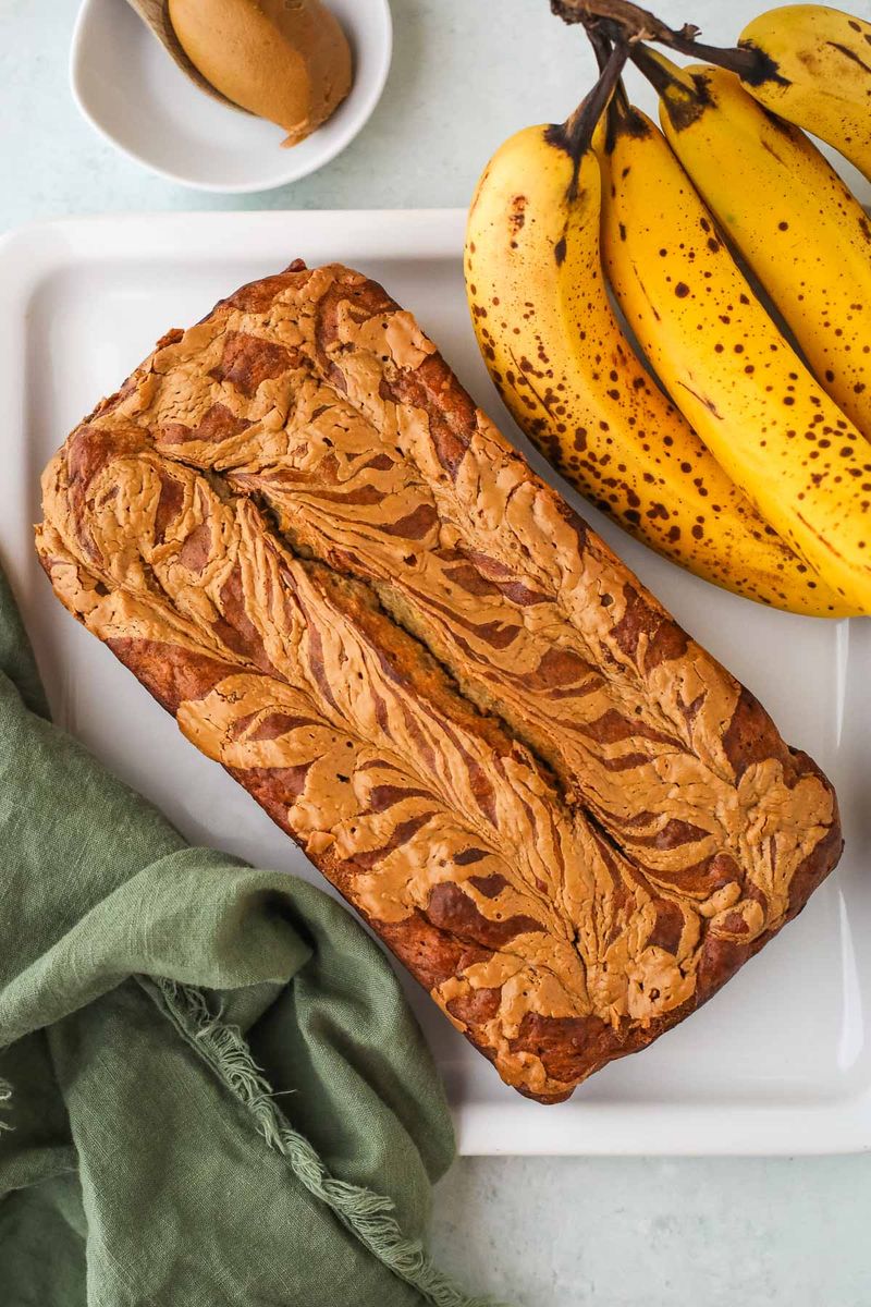 Peanut Butter Banana Bread