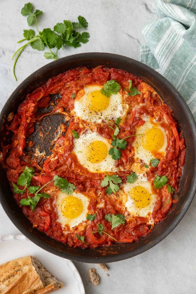 Shakshuka with Spiced Tomato Sauce