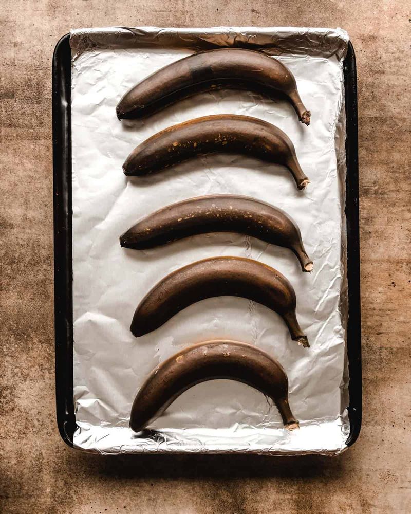 Ripen Bananas Fast in the Oven