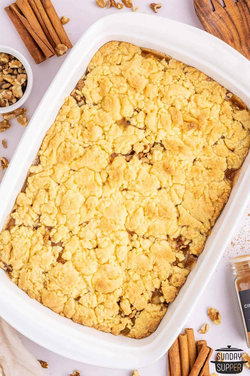 Apple Cinnamon Dump Cake