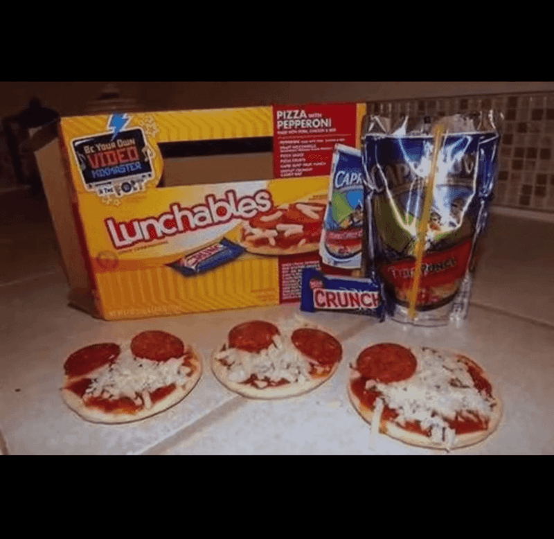 Lunchables Pizza