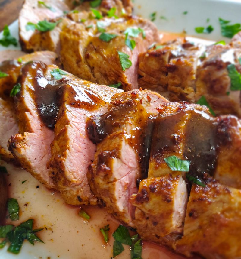 Maple Glazed Pork Tenderloin