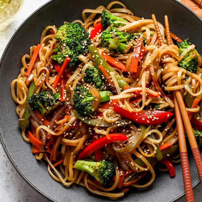 Create a Pasta Stir-Fry