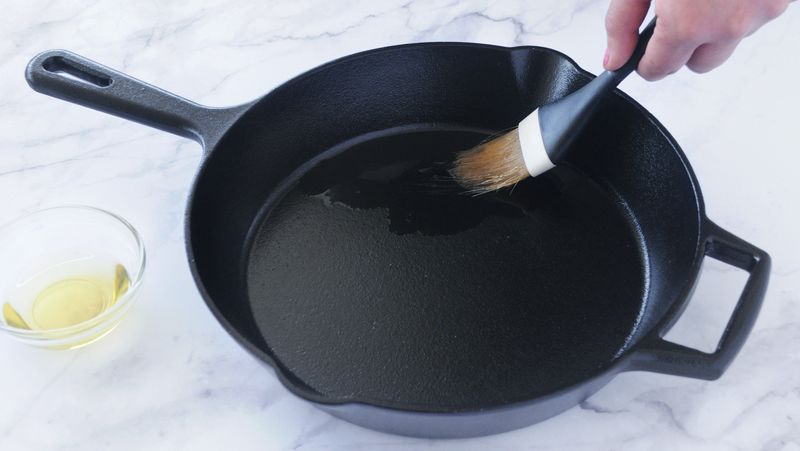 Seasoning Cast Iron Pans Regularly