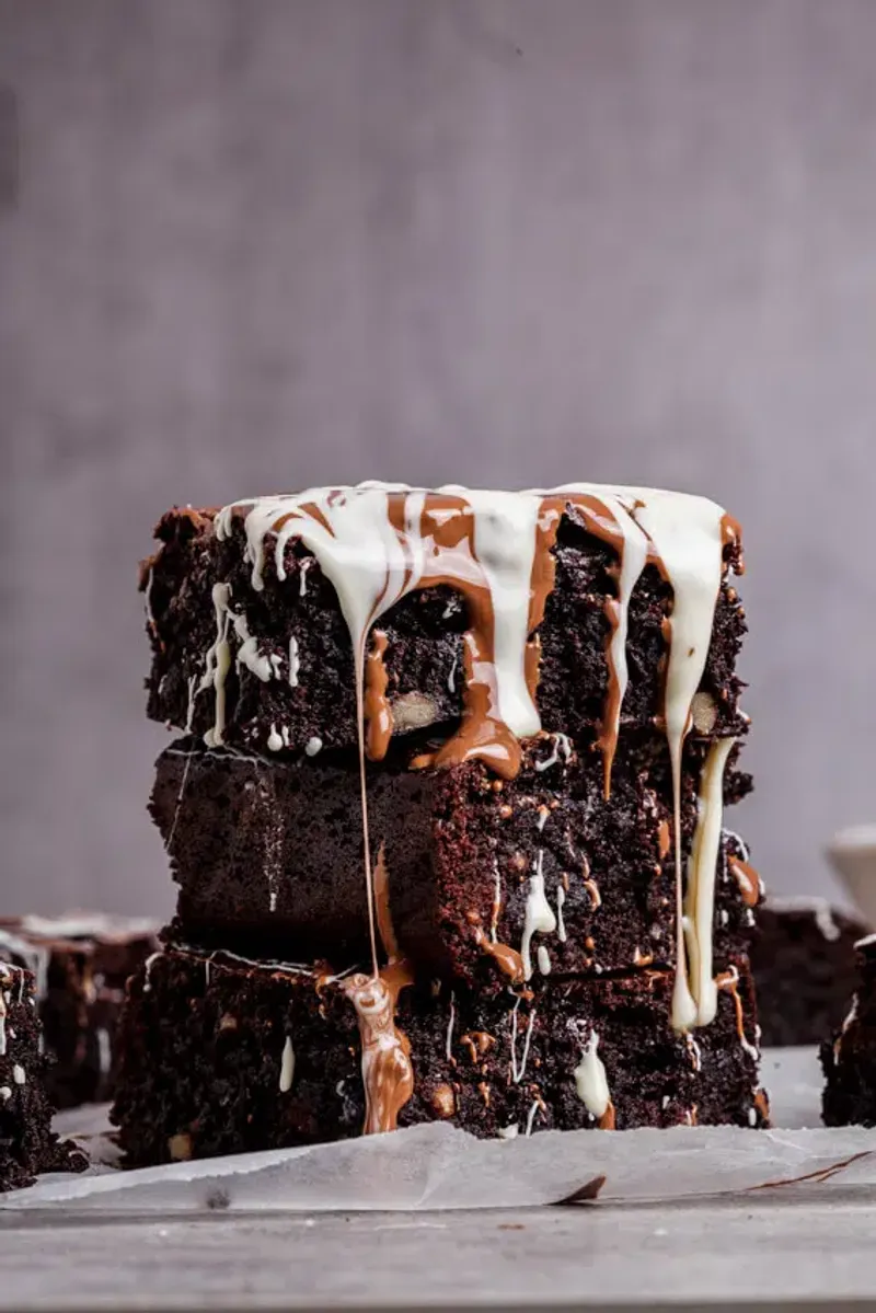 Triple Chocolate Brownies