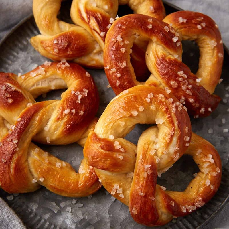 Freshly Baked Pretzels