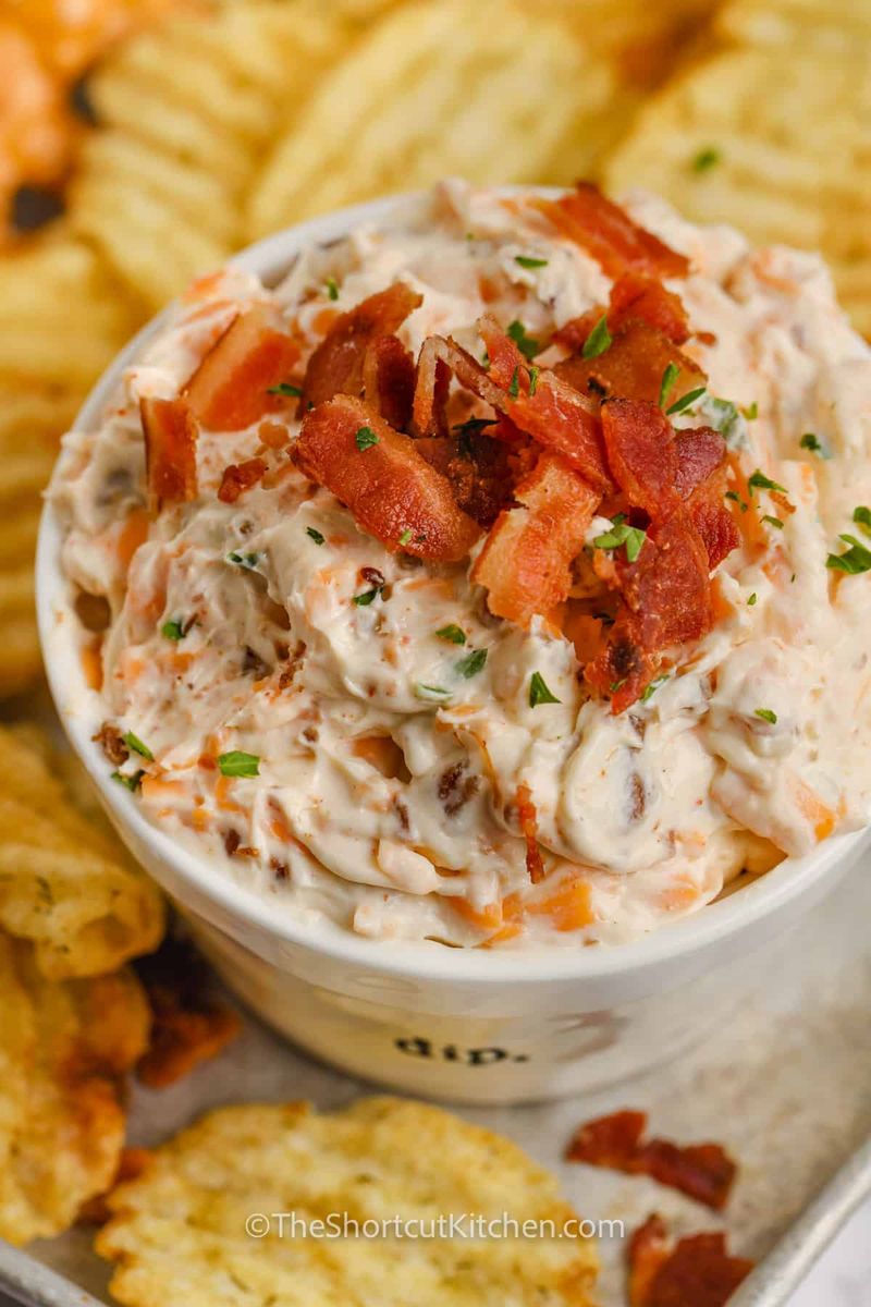 Bacon Ranch Cream Cheese Dip