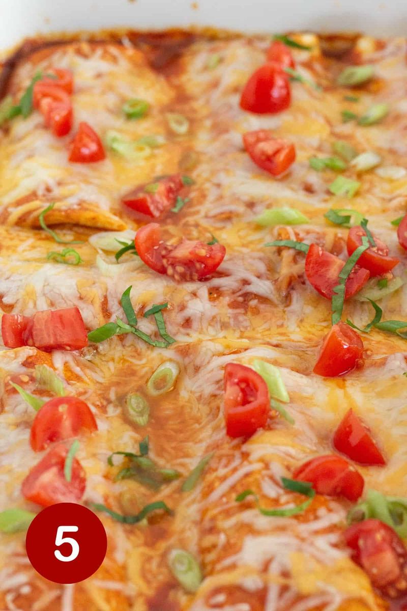 Cheesy Frozen Burrito Bake