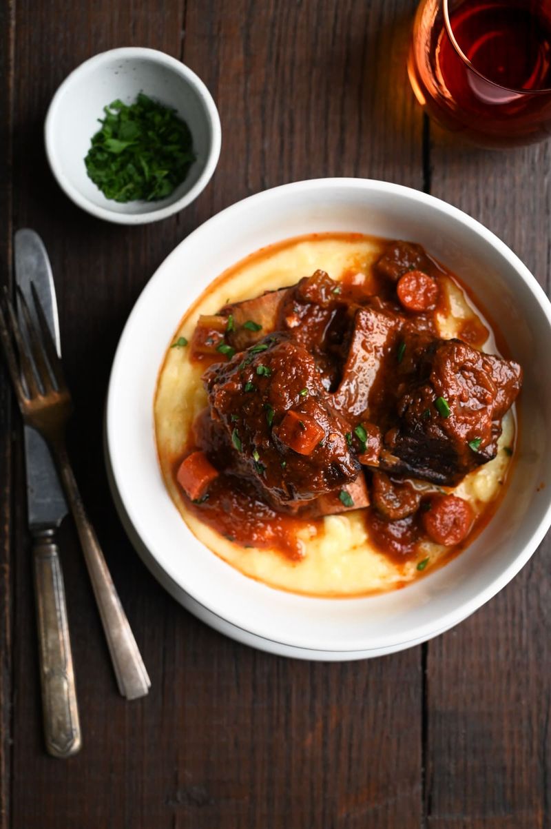 Tomato Sauce Braised Short Ribs