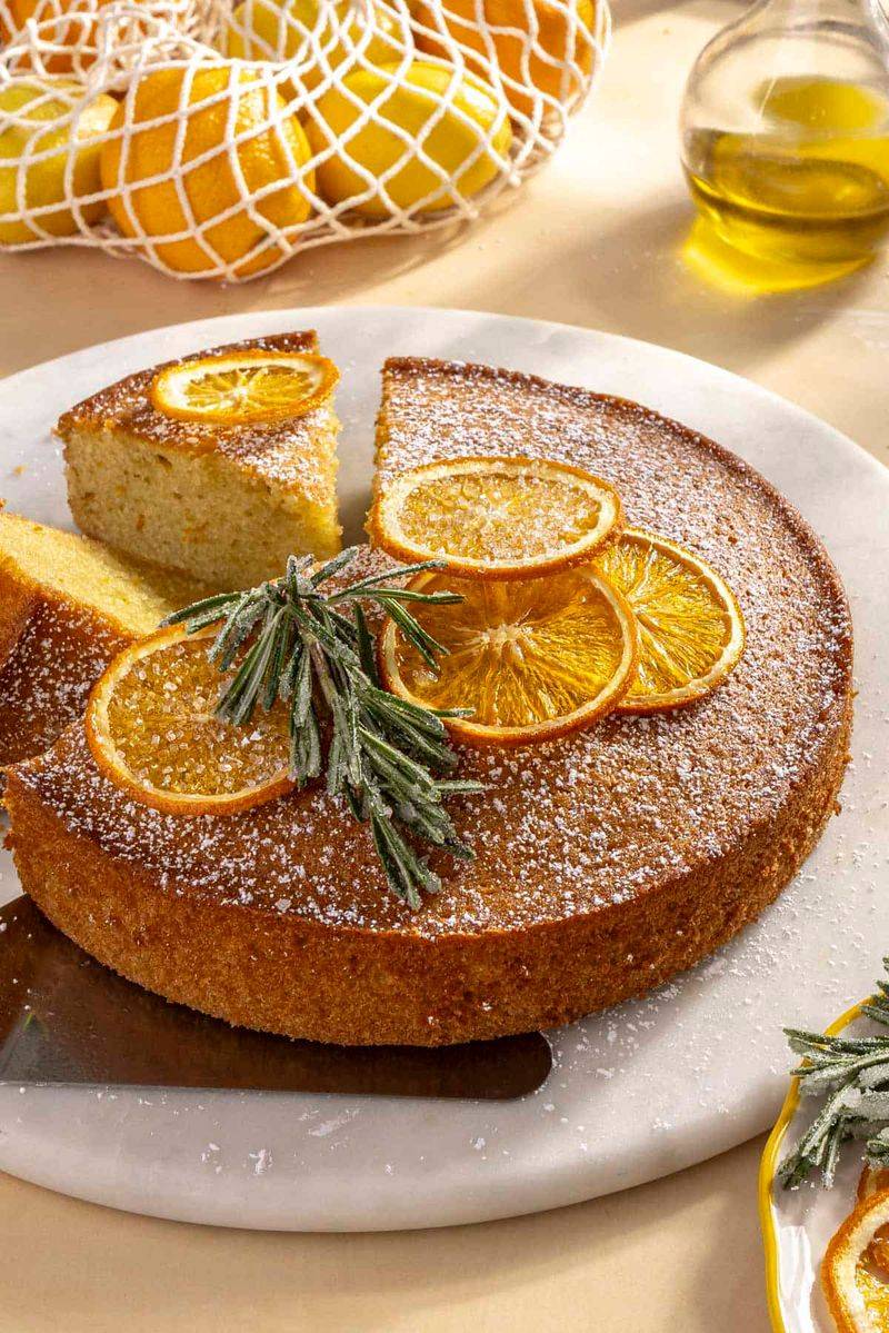 Olive Oil and Orange Cake