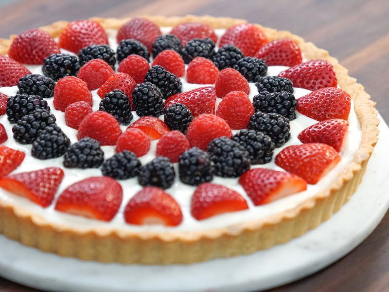 Cream Cheese Fruit Tart