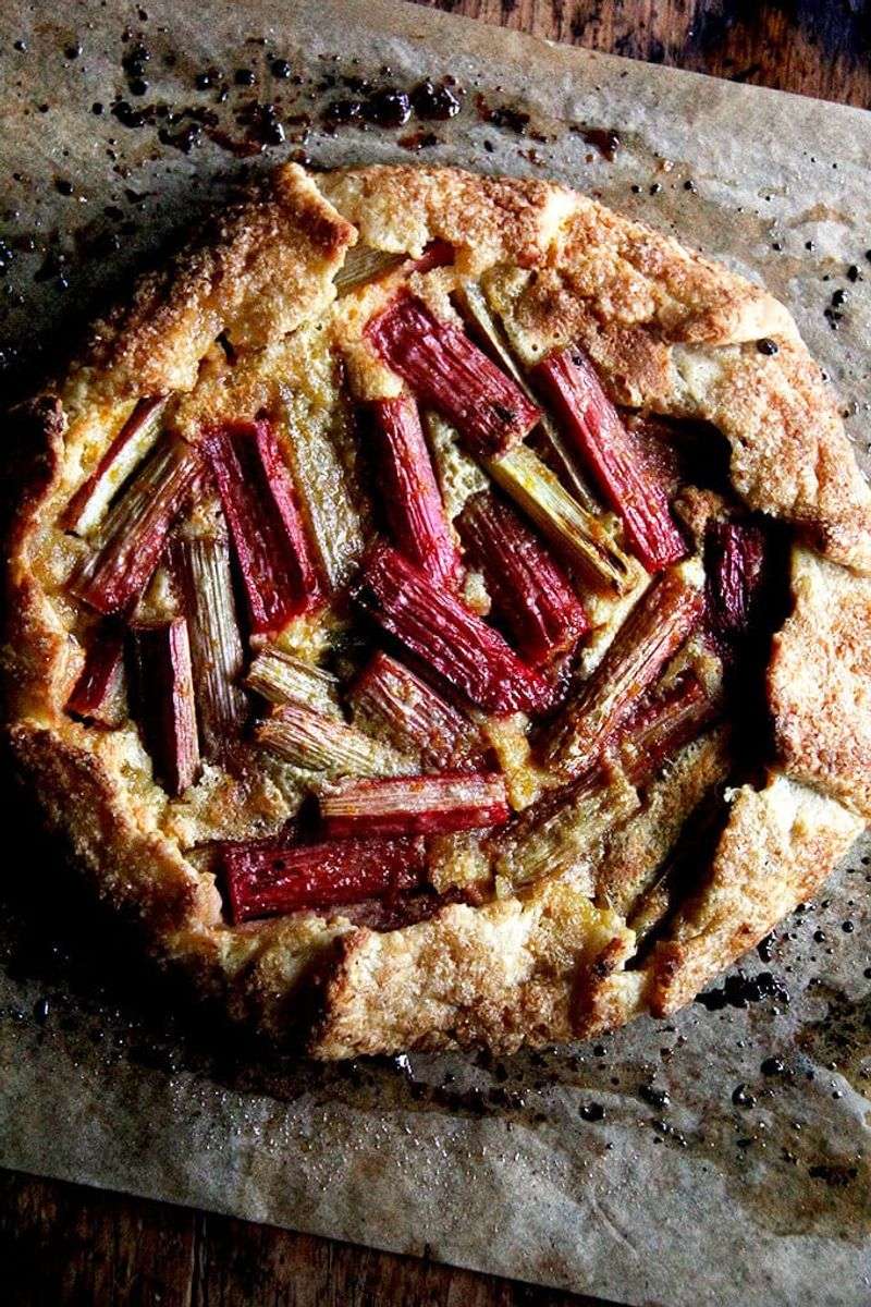 Rhubarb Galette
