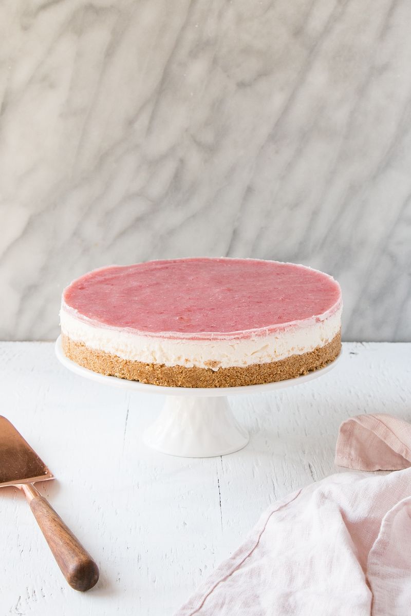 Rhubarb Cheesecake