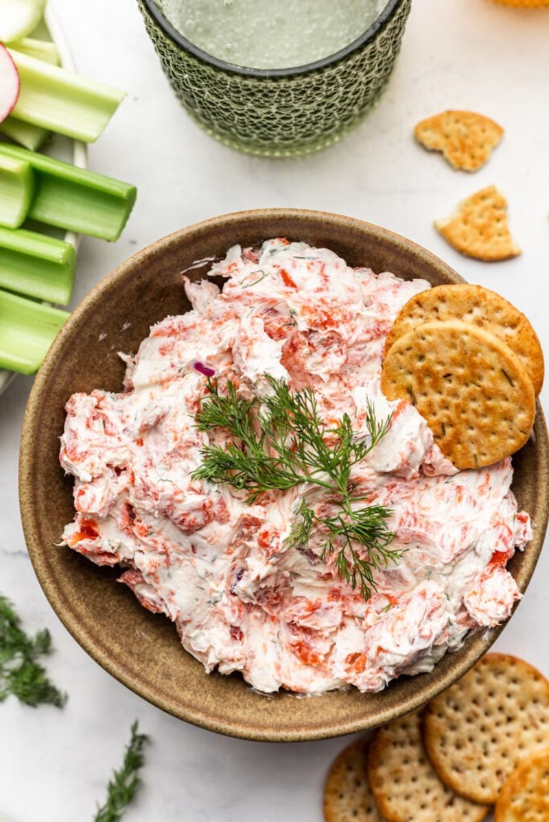 Smoked Salmon Cream Cheese Dip