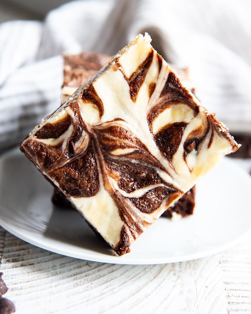 Cheesecake Swirl Brownies