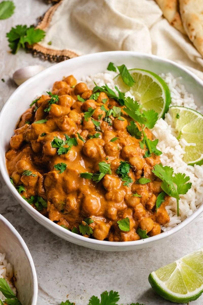 Chickpea Curry With Pantry Spices