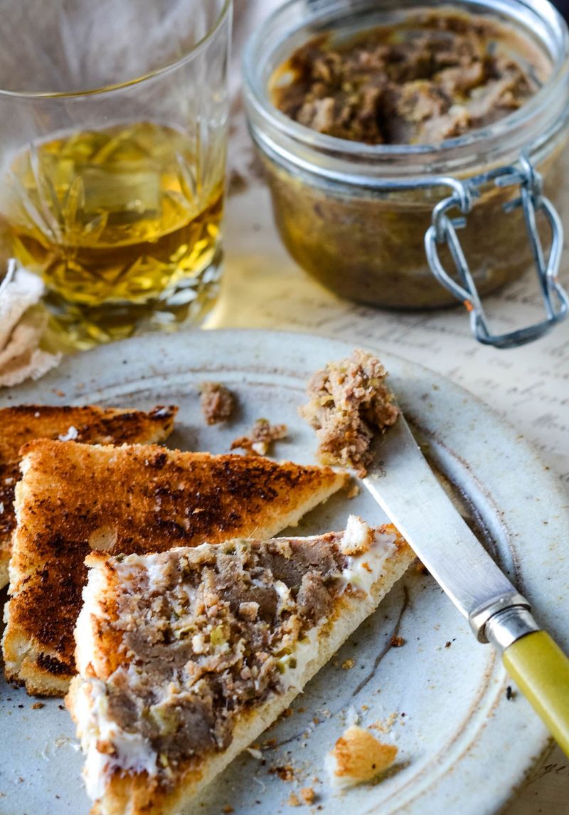 Anchovy Toast (Gentleman's Relish)