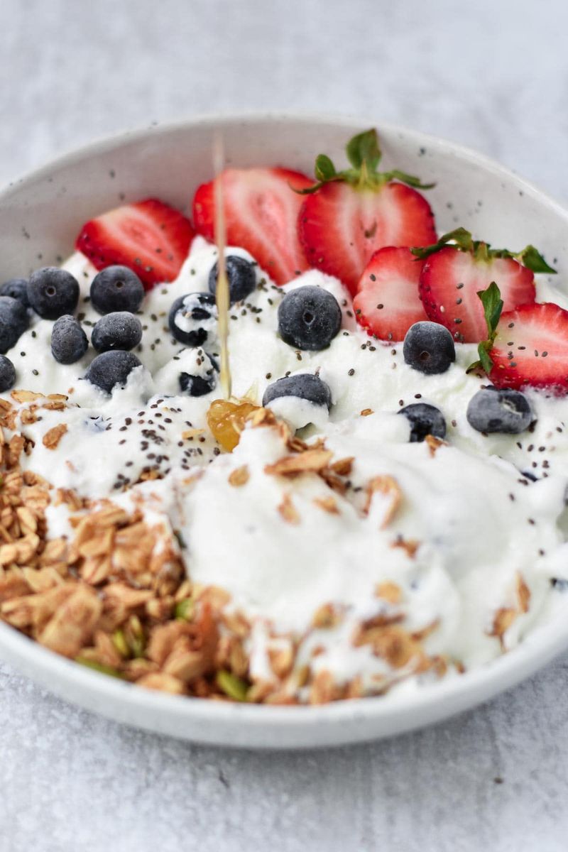 Cottage Cheese and Berry Bowl