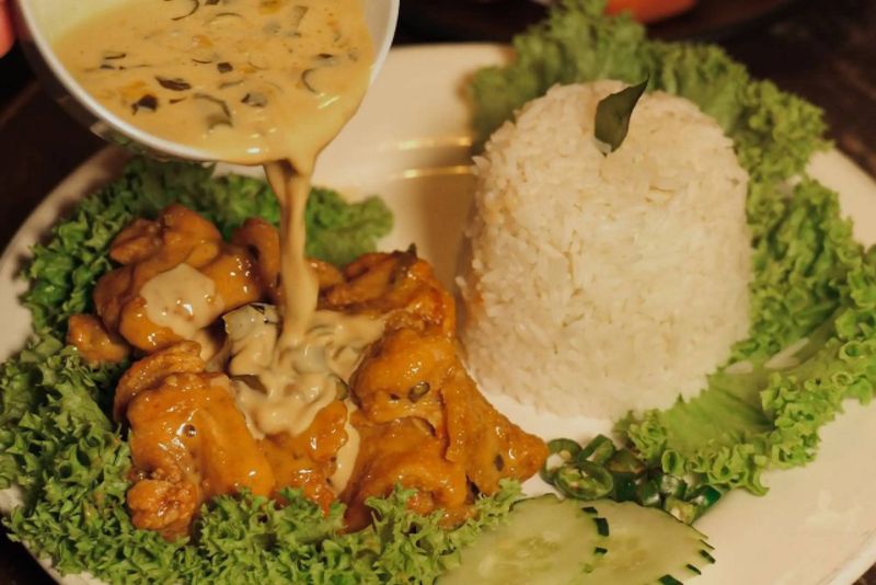 Butter Chicken over Basmati Rice